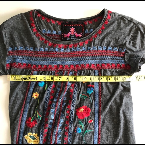 Johnny Was Floral Embroidered Dress - Picture 6 of 7